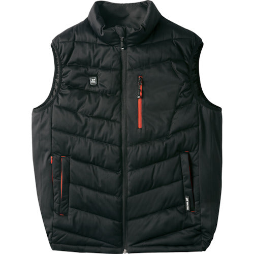 アイトス　襟付きヒーターベスト　ＡＺ８３１０　ブラック　３Ｌ　AZ8310-010-3L　1 着