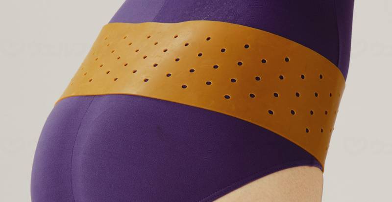 세르반 생 고무 골반 서포트 벨트 비지 ML