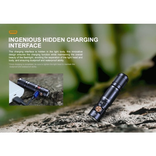 FENIX Rechargeable LED Light E05RBLACK E05RBLACK 1 piece