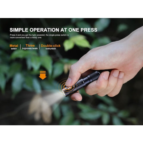 FENIX 충전식 LED 라이트 E05RBROWN E05RBROWN 1개