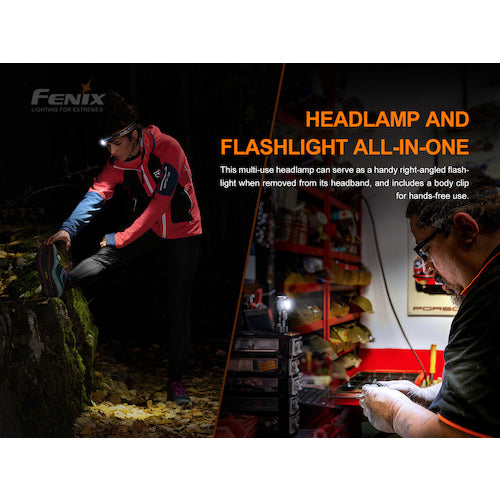 FENIX Rechargeable LED Headlight HM50RV20 HM50RV20 1 piece