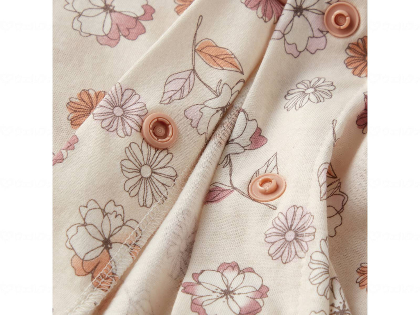 Servan 100% cotton, comfortable and easy to put on pajamas, pink, L-LL