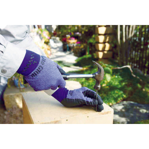 SHOWA 천연 고무 등받이 장갑 라이트 그립 레드 M 사이즈 NO341-MR 1 쌍