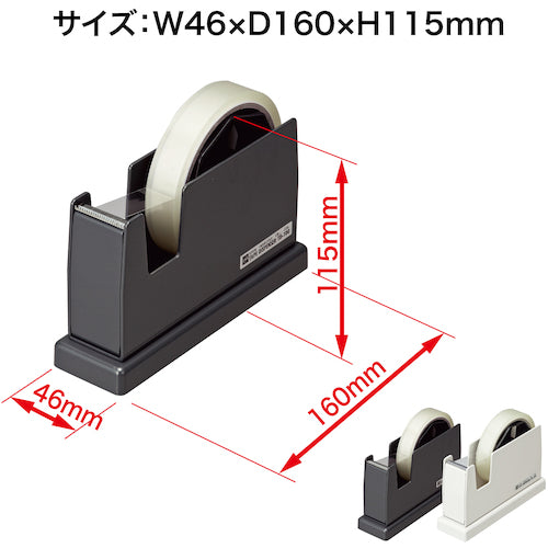 ＯＰ　テープカッター　黒　TD-100-BK　1 台