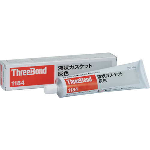 ＴＨＲＥＥＢＯＮＤ　液状ガスケット　ＴＢ１１８４　工業用シーリング剤　シール剤　２００ｇ　灰色肉盛り性耐振動・衝撃性耐熱・耐寒性耐水・耐油性耐ガソリン性半乾性タイプ（１１８４ＡＡ）　TB1184-200　1 個