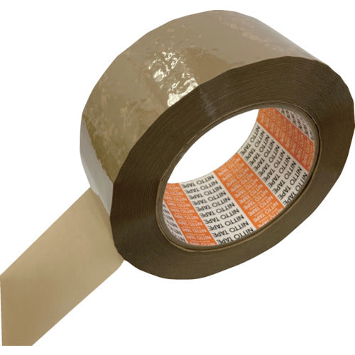 Nitto Denko BM Packaging OPP Adhesive Tape Damplon M MR-3603 48mm x 100m Cardboard Color MR3603-48DB 10 Rolls
