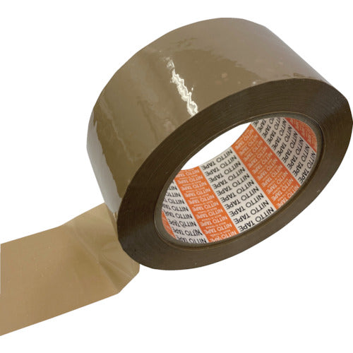 Nitto Denko BM Packaging OPP Adhesive Tape Damplon M MR-3601 48mm x 100m Cardboard Color MR3601-48DB 10 Rolls