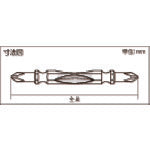 アネックス　カラースリムトーションビット２本組　＋２×８５　ACTM-2085　1 PK