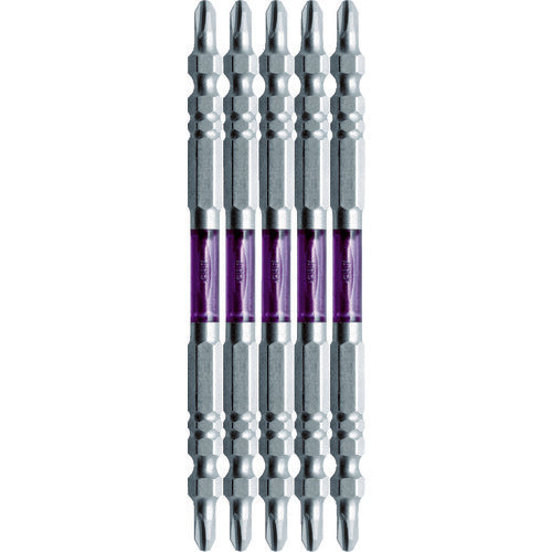 Annex Ryutsun Bit Slim Type 5-piece set Double-headed +2 x 110 ARTS5-2110 1 PK