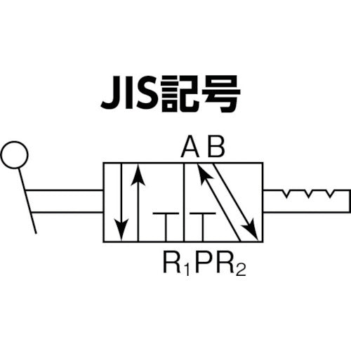 日本精器　手動切替バルブ８Ａグリップタイプ　BN-4HT41G-8　1 台