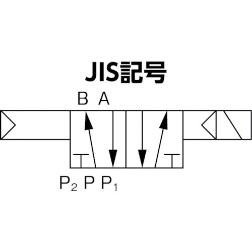 日本精器　４方向電磁弁　Ｍ５シングルＡＣ２００Ｖ７ＧＴ　BN-7GT43-M5-C-E200　1 台