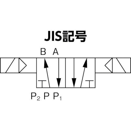 日本精器　４方向電磁弁　Ｍ５ダブルＡＣ１００Ｖ７ＧＴ　BN-7GT47-M5-C-E100　1 台