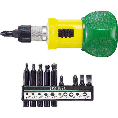 ENGINEER Ratchet Stubby Set DR-04 1 S