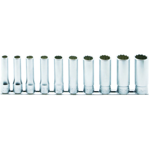 Ko-ken 12-point deep socket set RS4305M/10 1 S