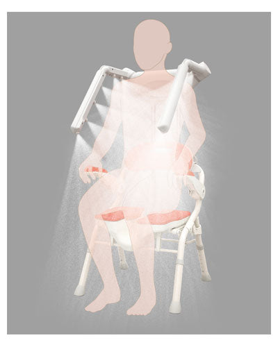 Hot Bath Shower Bench HP Fit / 536-306 Red 1