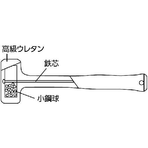 ＯＨ　コンポーネントハンマー　レギュラータイプ　＃１／２　COM-05　1 本