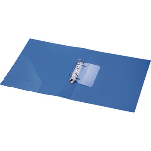 KING JIM 심플리즈 링 파일 A4 세로형 청 내경 19 mm 140장 표지 포켓 첨부 641SP-B