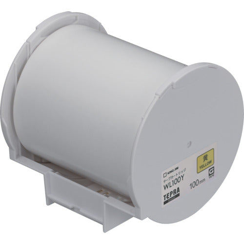 ＫＩＮＧ　ＪＩＭ　Ｇｒａｎｄテ−プカ−トリッジ・黄１００ｍｍ　WL100Y　1 個
