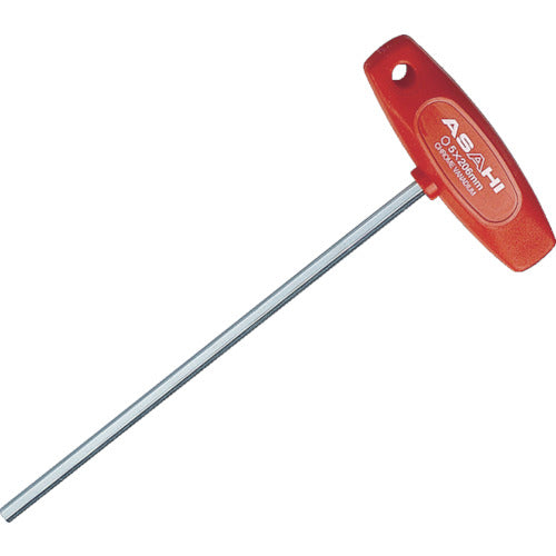 ASH T-type long hex wrench 4mm ATL0400 1 piece