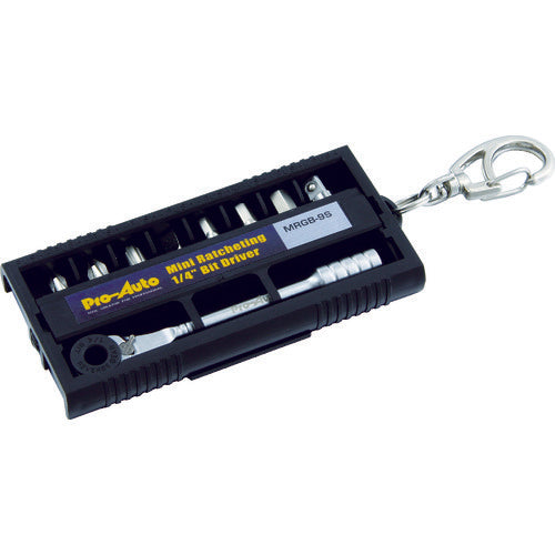 Pro-Auto Mini Ratchet &amp; Bit Driver MRGB-9S 1 S