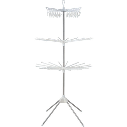 TENMA PORISH Assembled Stand Clothes Dryer Parasol Type 3 Tier PS-10K 811000358 1 Unit