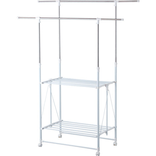 TENMA PORISH Assembly type indoor multifunctional clothes drying rack H type PS-04K 811000354 1 piece