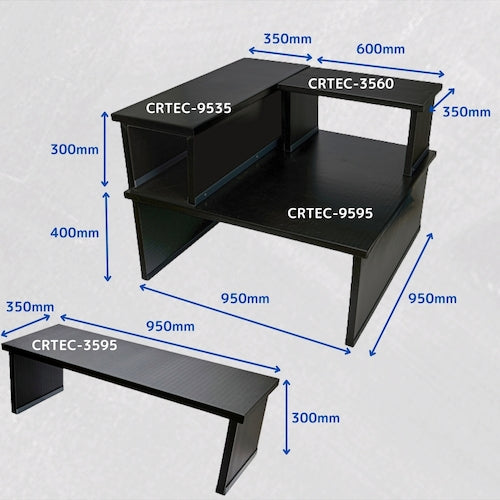 ＴＲＵＳＣＯ　ＴＥＣＣＥＬＬ（テクセル）車載ラック　９５０ｘ９５０ｘ４００　CRTEC-9595　1 台