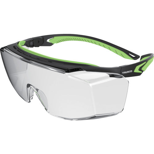 ＴＲＵＳＣＯ　一眼型オーバーセーフティグラス（ＪＩＳ規格品・ひさし付きタイプ）　SS2027X　1 個