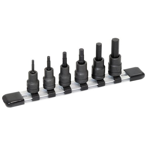 ＴＯＮＥ　ヘキサゴンソケットセット（強力タイプホルダー付）　６ｐｃｓ　HKH306　1 Ｓ