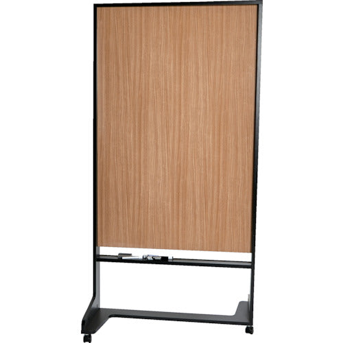 TRUSCO Writable Wooden Partition, Double-sided, 900 x 1500, GRBW15, 1 unit