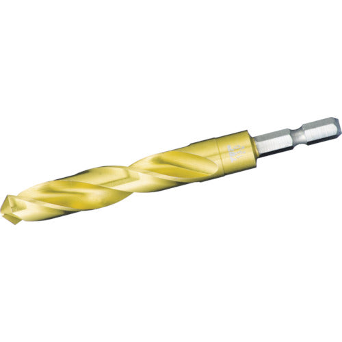 ＴＯＰ　六角シャンクコバルトドリル（チタンコーティング）　７．５ｍｍ　EOD-7.5G　1 本