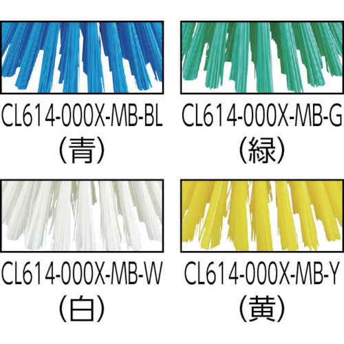 コンドル　ＨＧハンドブラシ丸型　青　CL614-000X-MB-BL　1 個