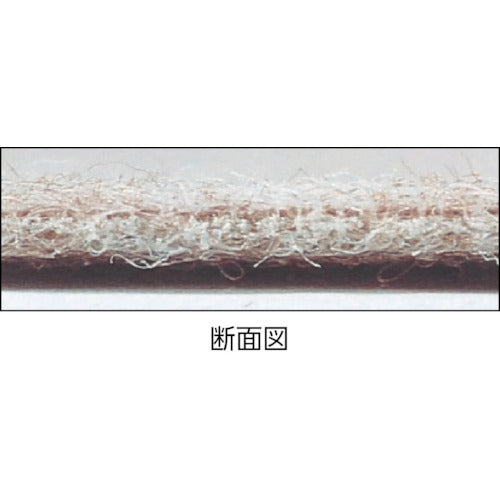 Watanabe Punch Carpet, Dark Red, Flame Retardant, 182cm x 30m, CPS-701-182-30, 1 roll