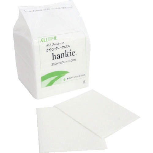 도쿄 메디컬 업무용 후킨 해키 35x30cm 화이트 100장입 FT-130 1봉