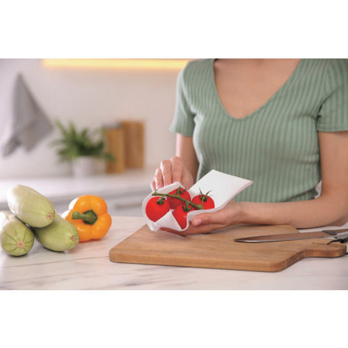 도쿄 메디컬 업무용 후킨 해키 35x30cm 화이트 100장입 FT-130 1봉