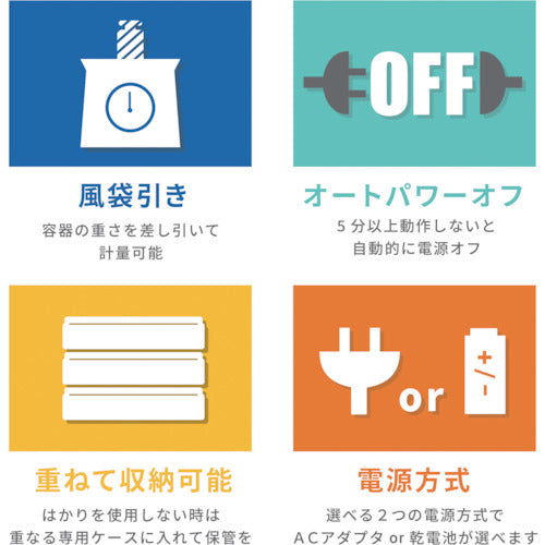 A&amp;D 컴팩트 스케일 밸류팩 1.0G/3100G HT3000-JAC 1 S