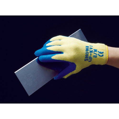 SHOWA [Sold out and discontinued] Cut-resistant gloves GP-KV1 Natural rubber palm coating XL size GP-KV1-XL 1 pair