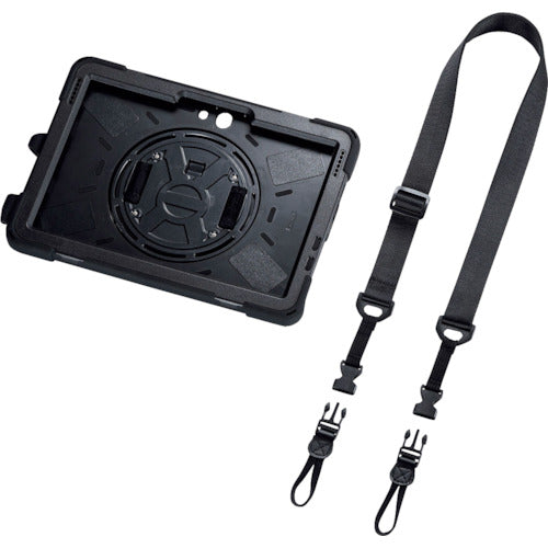 SANWA SurfaceGo2 내충격 케이스(핸들, 스탠드, 숄더 벨트 부착) PDA-SF7BK 1개