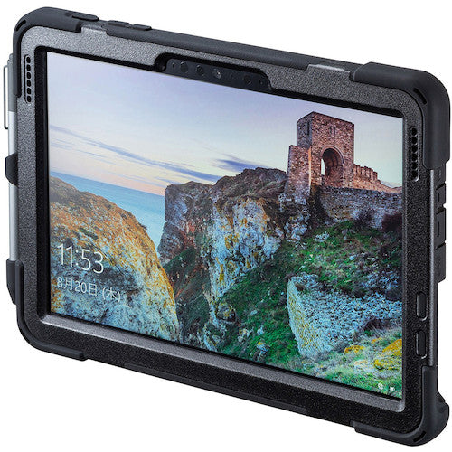 SANWA SurfaceGo2 내충격 케이스(핸들, 스탠드, 숄더 벨트 부착) PDA-SF7BK 1개