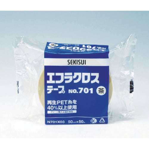 積水　エコラクロステープＮｏ．７０１　５０×５０　茶　N701X03　1 巻