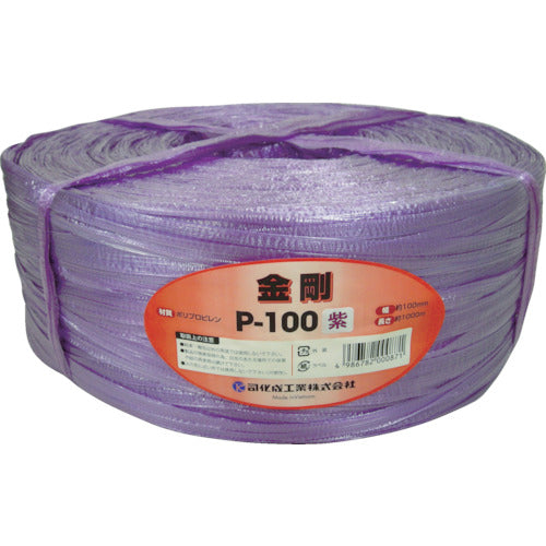 Tsukasa PP rope for hand binding (Tsukasa tape) P-100 Purple P-100VI 1 roll