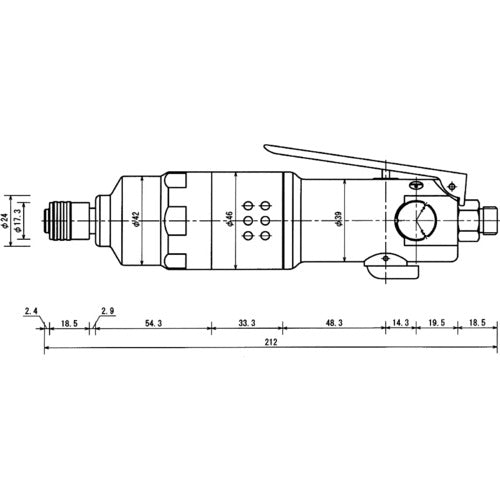 ＶＥＳＳＥＬ　エアードライバー　ＧＴ−Ｓ６ＬＸＤ　GT-S6LXD　1 台