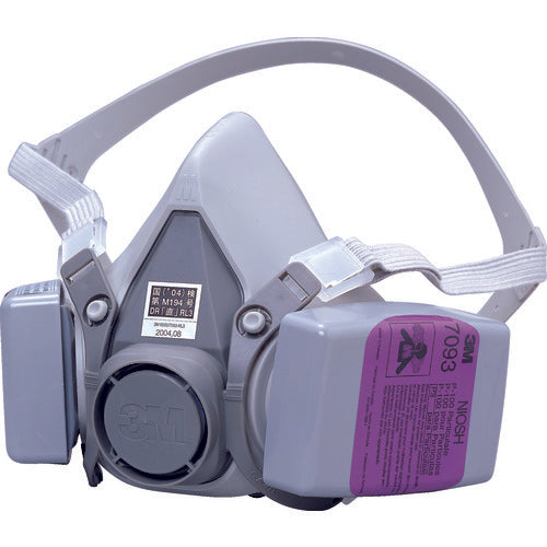 3M 교환식 방진 마스크 ​​6000/7093-RL3 S사이즈 6000/7093-RL3S 1개