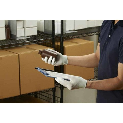 SHOWA bulk purchase simple packaging Top Fit gloves 10 pairs B0601 White L size B0601-L10P 1 bag