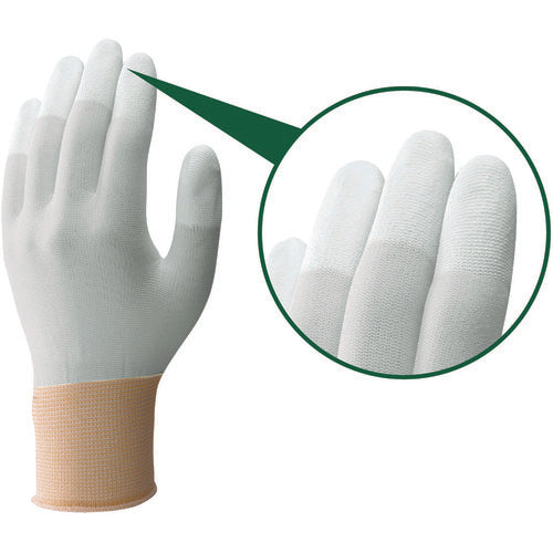 SHOWA bulk purchase simple packaging Top Fit gloves 10 pairs B0601 White L size B0601-L10P 1 bag