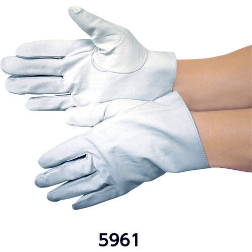 Fuji Glove Pig Crest EX-230 White L 5910 1 pair
