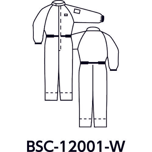 BLASTON Coverall - Blue - S BSC-12001-BS 1 unit