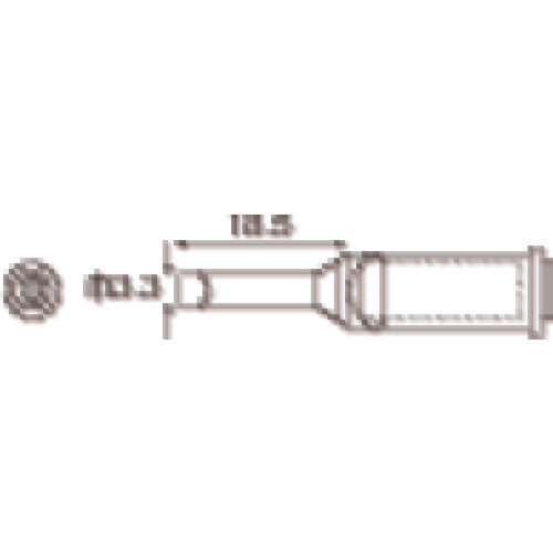 ＥＮＧＩＮＥＥＲ　ＳＫ−７０シリーズ用半田コテチップ　SK-72　1 本