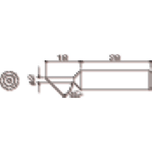 ＥＮＧＩＮＥＥＲ　ＳＫ−３０シリーズ用ハンダコテチップ　ST-11　1 個