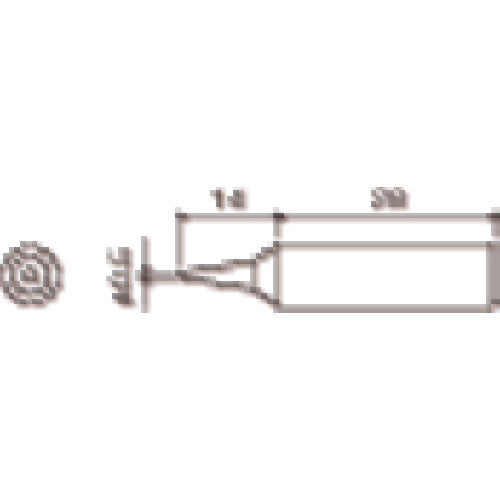 ＥＮＧＩＮＥＥＲ　ＳＫ−３０シリーズ用ハンダコテチップ　ST-12　1 個